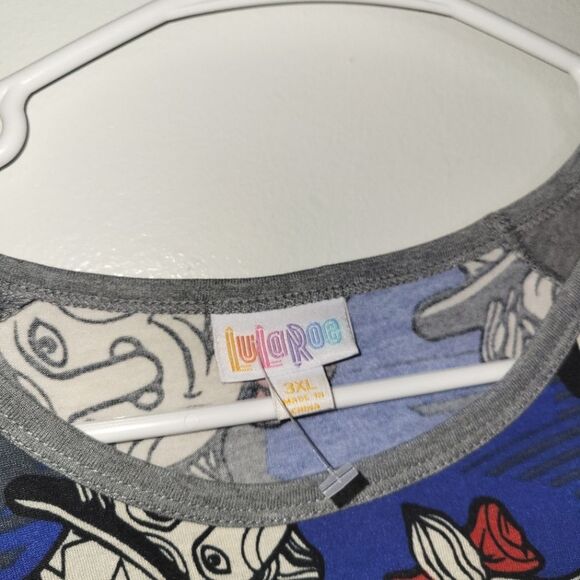 New Uncle Sam Patriotic America USA Top 3XL - Picture 3 of 9